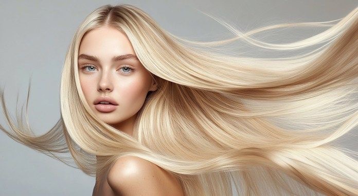 IMG_1967 Long blonde hair flowing with smooth waves
